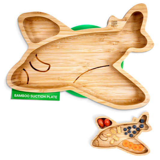 Bamboo Little Plane Suction Plate